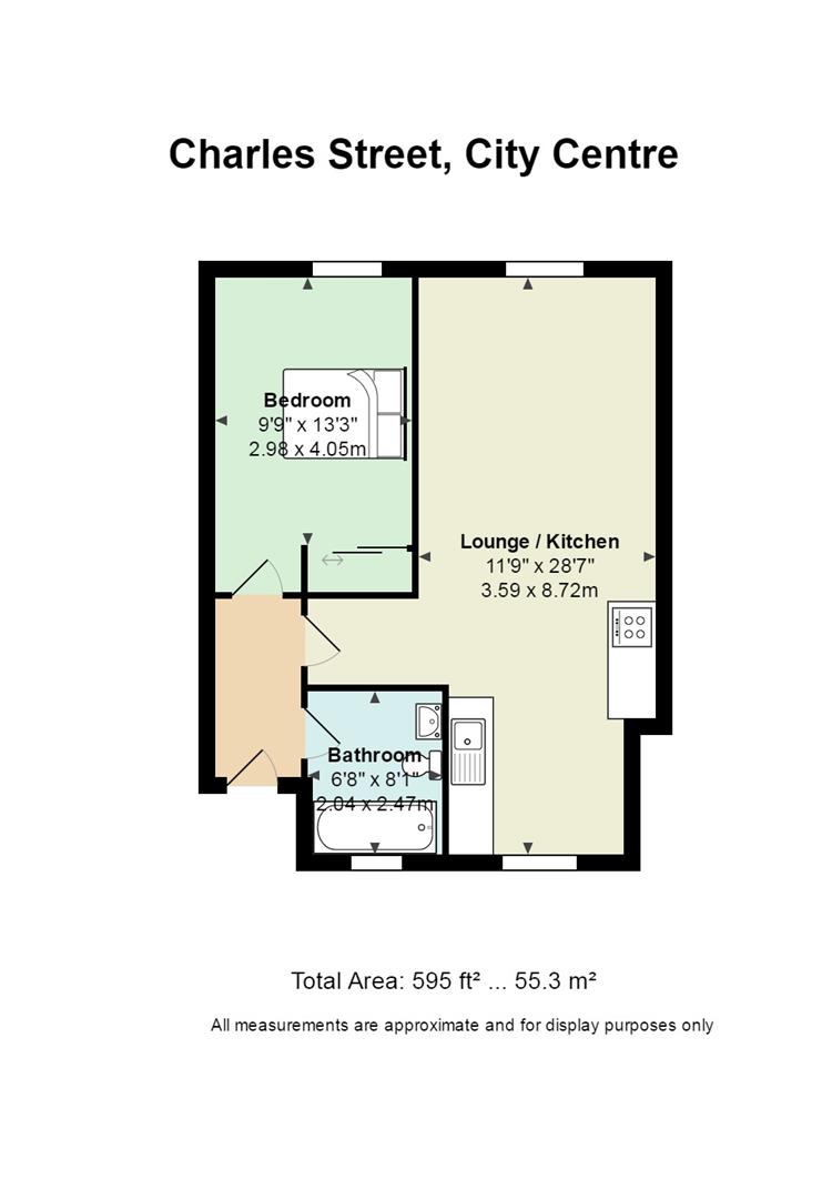 Floorplan for Charles Street, City Centre